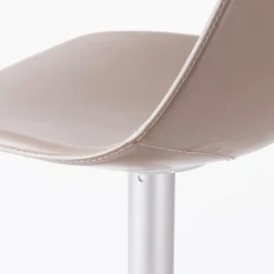 Lapalma Miunn S104 Barhocker Sitzfläche Leder 75-100cm| Barhocker