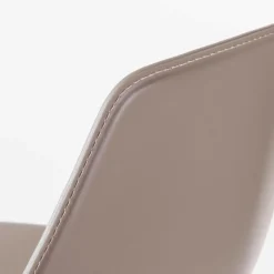 Lapalma Miunn S104 Barhocker Sitzfläche Leder 75-100cm| Barhocker