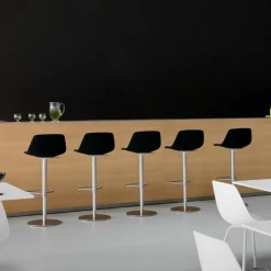 Lapalma Miunn S104 Barhocker Sitzfläche Kunststoff 75-100cm| Barhocker