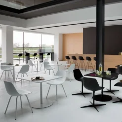 Lapalma Miunn S104 Barhocker Sitzfläche Kunststoff 75-100cm| Barhocker