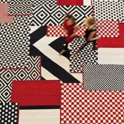 Teppiche^nanimarquina Mélange Pattern 4/5 Kilim Teppichläufer