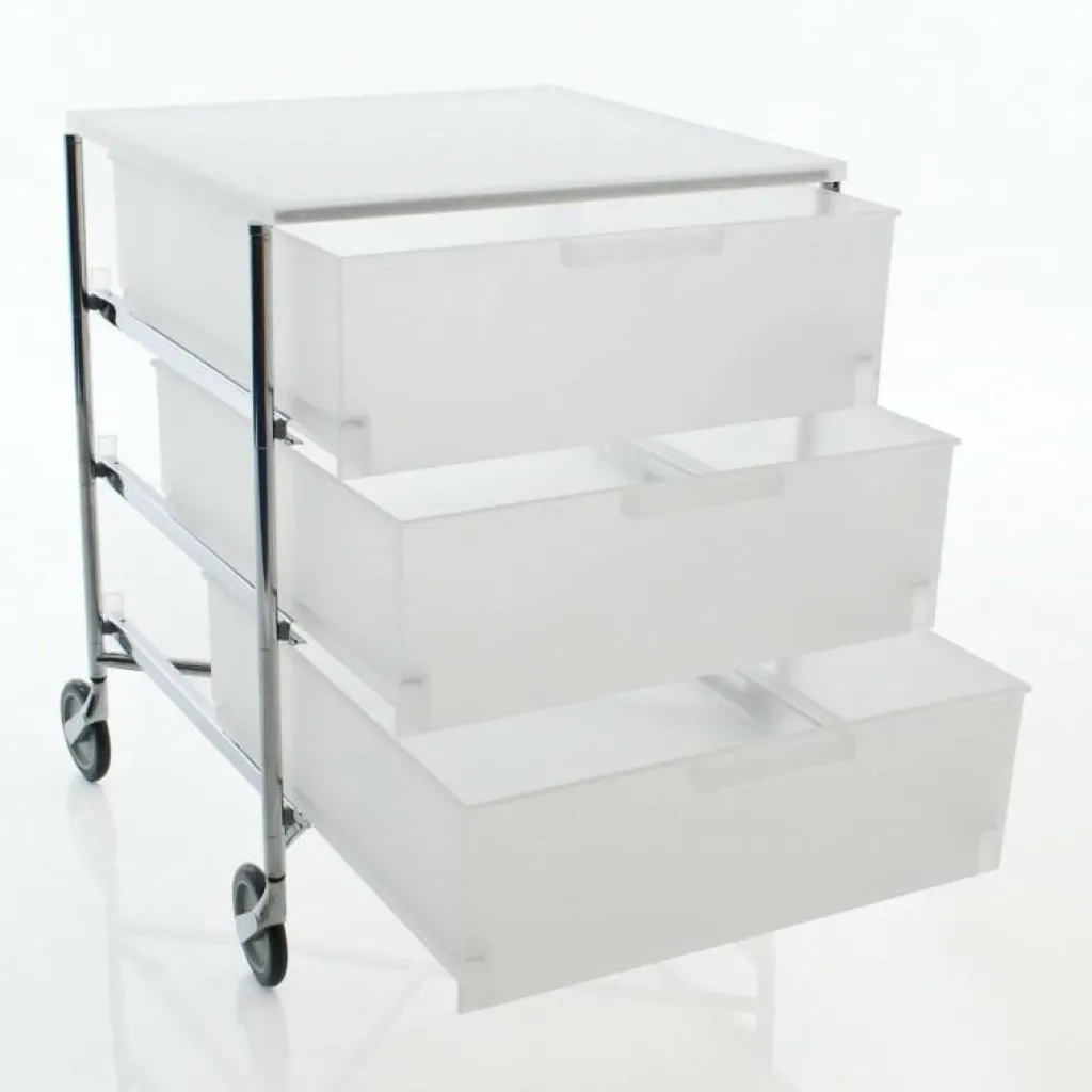 Kartell Mobil 3 Container mit Rollen| Container|Container