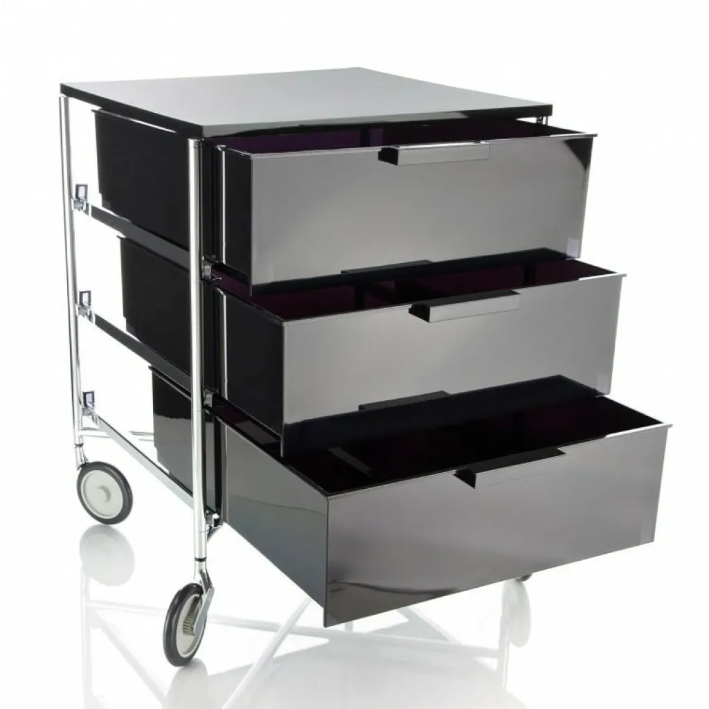 Kartell Mobil 3 Container mit Rollen| Container|Container