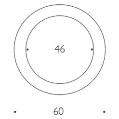 Ingo Maurer Moodmoon RGBW R60 LED Wandleuchte| Wandleuchten