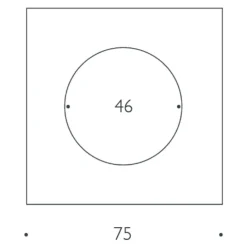 Ingo Maurer Moodmoon RGBW SQ75 LED Wandleuchte| Wandleuchten