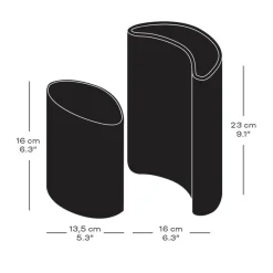 Vasen^Fritz Hansen Moon Eye Vasen Set