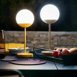 Outdoor-Akkuleuchten|Outdoor-Akkuleuchten^Fermob Mooon! LED Tischleuchte mit Akku