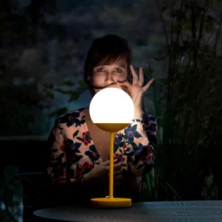 Outdoor-Akkuleuchten|Outdoor-Akkuleuchten^Fermob Mooon! LED Tischleuchte mit Akku