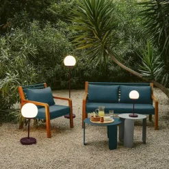 Outdoor-Akkuleuchten|Outdoor-Akkuleuchten^Fermob Mooon! LED Tischleuchte mit Akku