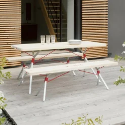 Moormann Kampenwand Gartenset mit Bank| Gartenstühle|Gartentische