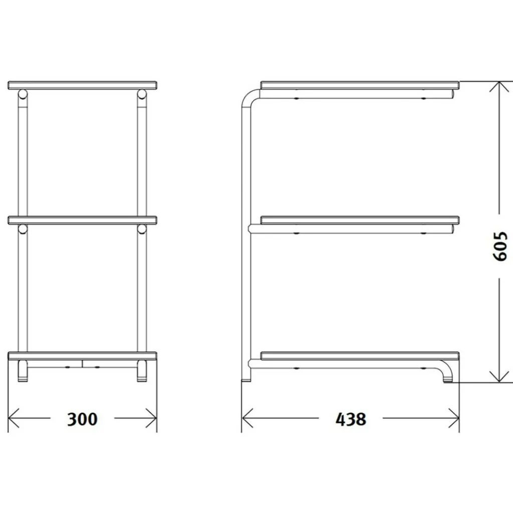 Embru Moser Modell 120 Beistelltisch| Tische|Beistelltische