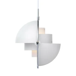 Gubi Multi-Lite Pendelleuchte Ø36cm Gestell Chrom| Pendelleuchten