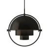 Gubi Multi-Lite Pendelleuchte Ø25,5cm Gestell Messing schwarz| Pendelleuchten