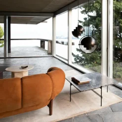 Gubi Multi-Lite Pendelleuchte Ø25,5cm Gestell Messing schwarz| Pendelleuchten