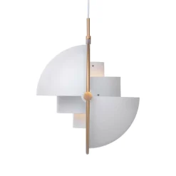 Gubi Multi-Lite Pendelleuchte Ø36cm Gestell Messing| Pendelleuchten
