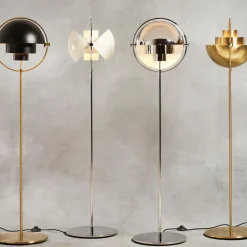 Stehleuchten^Gubi Multi-Lite Stehleuchte Gestell Chrom