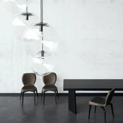 Stühle^ClassiCon Munich Chair gepolstert Leder