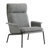 &Tradition Muno LN17 Lounge Chair Gestell schwarz| Sessel