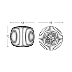 HAY Nelson Roll Bubble Pendelleuchte M| Pendelleuchten