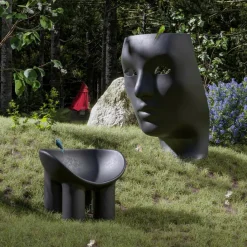 Sessel^Driade Nemo Green Swivel Outdoor Sessel drehbar