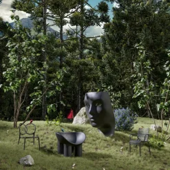 Sessel^Driade Nemo Green Swivel Outdoor Sessel drehbar