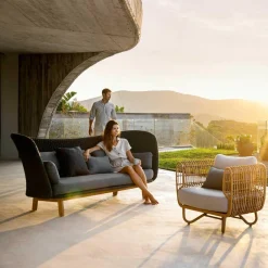Cane-Line Nest Lounge Gartensessel| Outdoor-Sofas & Sessel