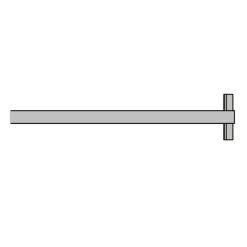 HAY New Order Shelfs 100x34x2.3cm| Regale