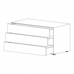 Piure Nex Pur Box Schubkastenbox/Kommode 120x75cm| Sideboards|Sideboards