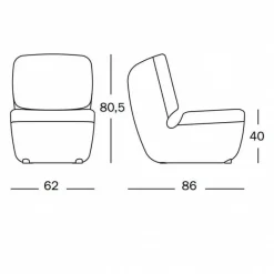 Sessel^Magis Nimrod Sessel