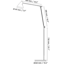 Louis Poulsen NJP LED Stehleuchte| Stehleuchten