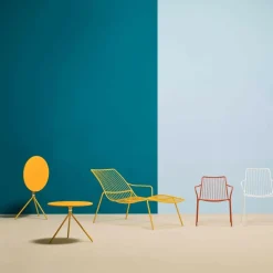 Pedrali Nolita 3650 Gartenstuhl/ niedrige Rückenlehne| Stühle