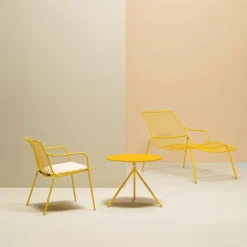 Garten-Beistelltische^Pedrali Nolita 5453 H480 Gartentisch rund H 49cm