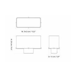 Nachttischleuchten^Audo Nonna Tischleuchte