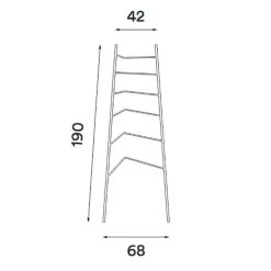 Badaccessoires^Northern Nook Ablageleiter
