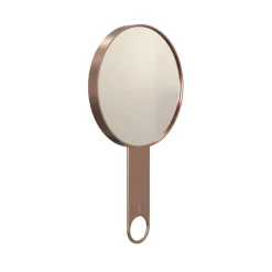 FROST Nova2 1982 Kosmetik Handspiegel mit 5-fach Vergrößerung| Badaccessoires