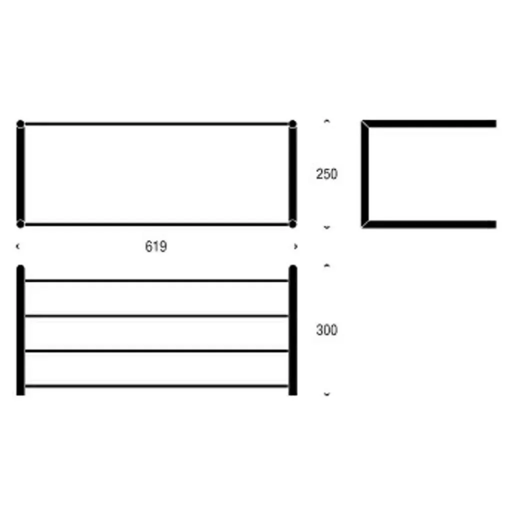 FROST Nova Schuhregal 60cm| Regale|Schuhschränke