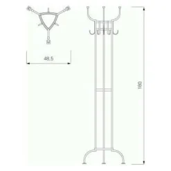 ClassiCon Nymphenburg Garderobenständer| Garderoben