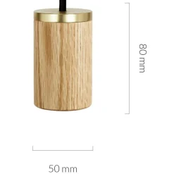 Pendelleuchten^Tala Oak Knuckle Pendelleuchte