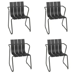 Stühle^Mater Ocean Armlehnstuhl 4er Set