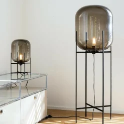 Stehleuchten^pulpo Oda Big Stehleuchte Gestell schwarz