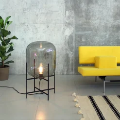 Stehleuchten^pulpo Oda Medium Stehleuchte Gestell schwarz