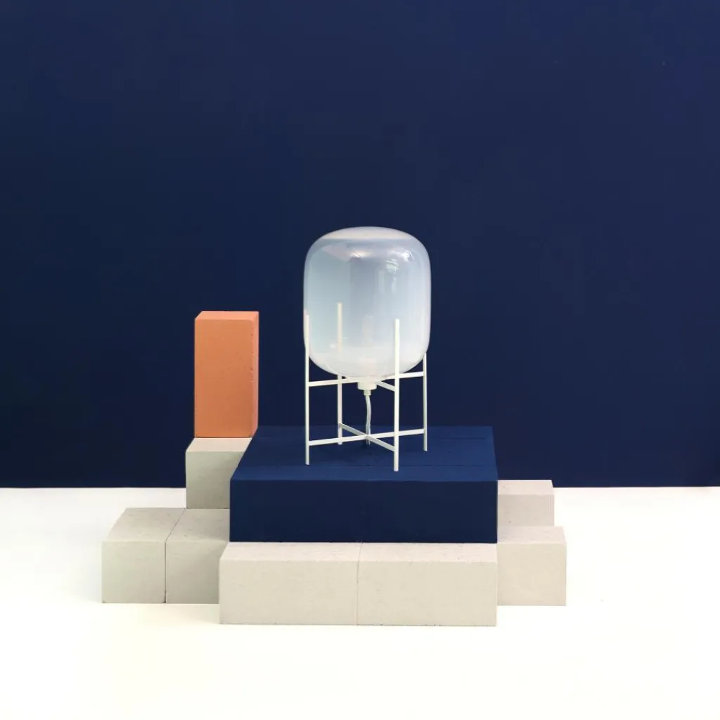 Nachttischleuchten^pulpo Oda Small Tischleuchte Gestell weiß