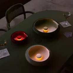 Outdoor-Akkuleuchten|Outdoor-Akkuleuchten^Fatboy Oloha Large Schale mit LED Akkuleuchte