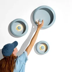 Outdoor-Akkuleuchten|Outdoor-Akkuleuchten^Fatboy Oloha Large Schale mit LED Akkuleuchte