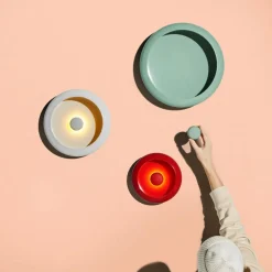 Fatboy Oloha Medium Schale mit LED Akkuleuchte| Outdoor-Akkuleuchten|Outdoor-Akkuleuchten