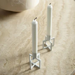 Hana OneFlame Kerzenständer 2er Set H 8,3cm| Kerzenständer