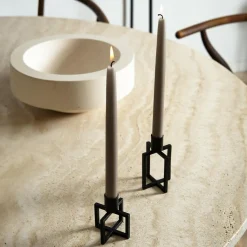 Hana OneFlame Kerzenständer 2er Set H 8,3cm| Kerzenständer