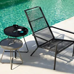 Cane-Line On-the-move Beistelltisch L| Garten-Beistelltische