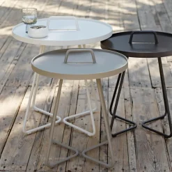 Cane-Line On-the-move Beistelltisch S| Garten-Beistelltische