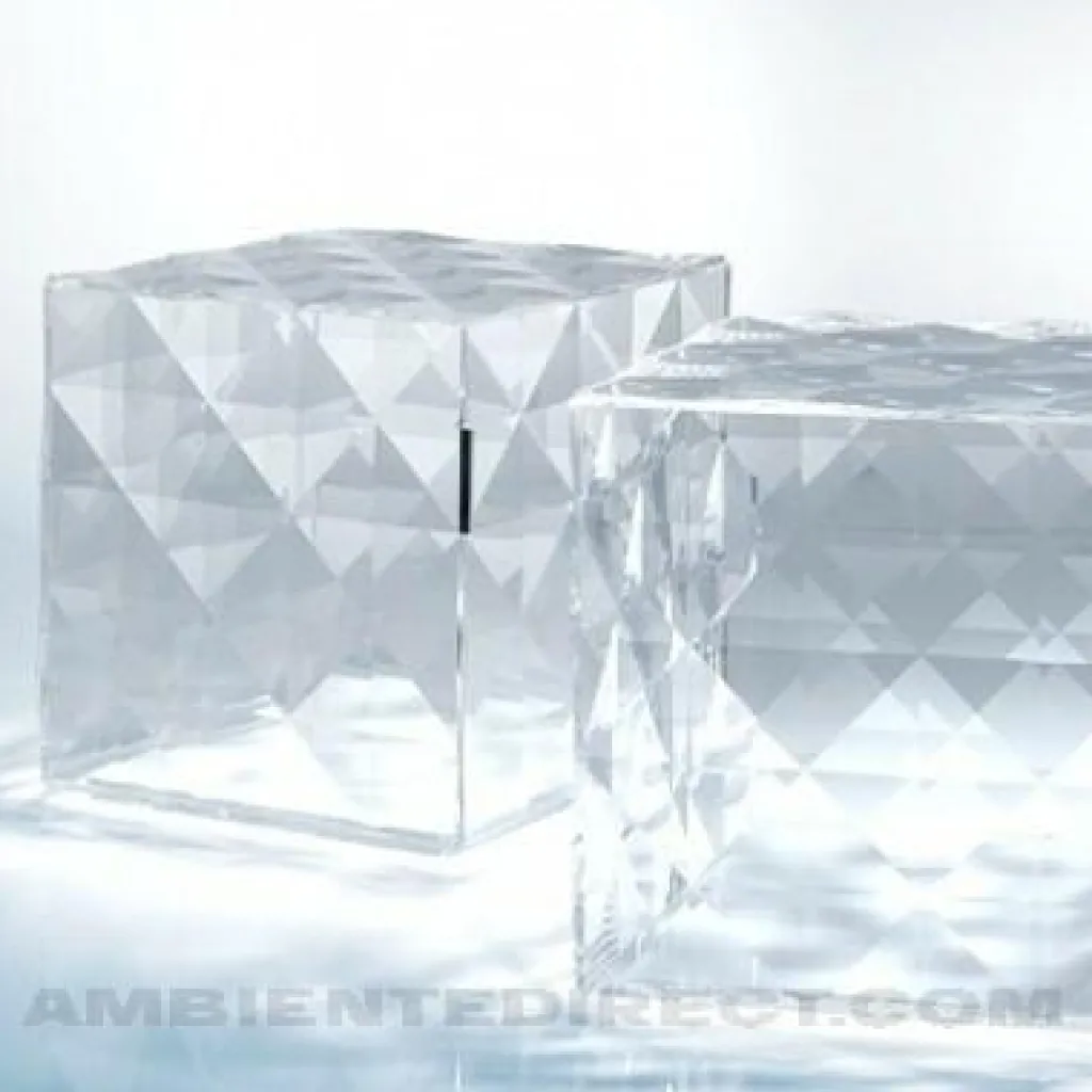 Beistelltische^Kartell Optic Containerkubus